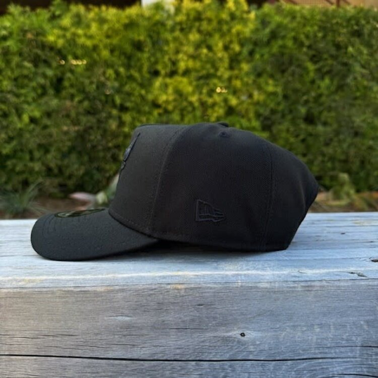 New Era Chicago Bulls Black Tonal 940 A-Frame Snapback
