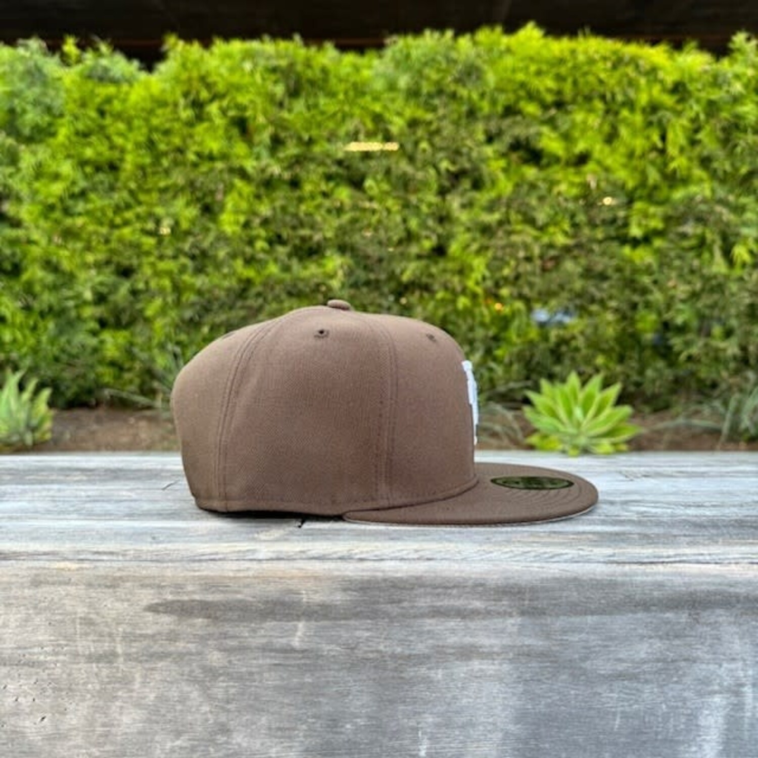 LA Upside Down Brown 950 Snapback - The Locker Room of Downey