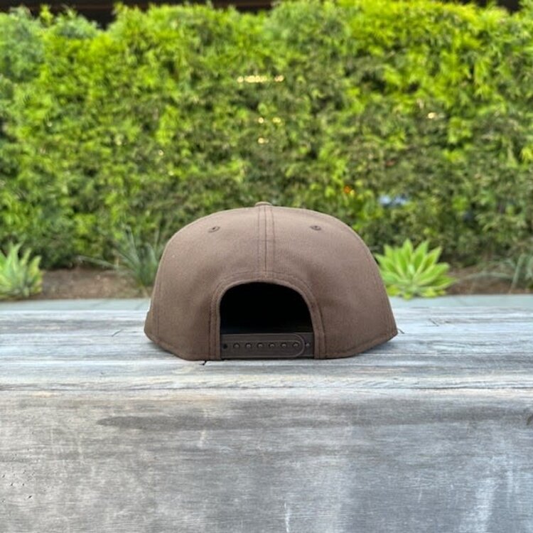 New Era LA Upside Down Brown 950 Snapback