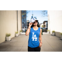 G-III LA Dodgers Women's GIII Playoff Royal Tank Primary LA