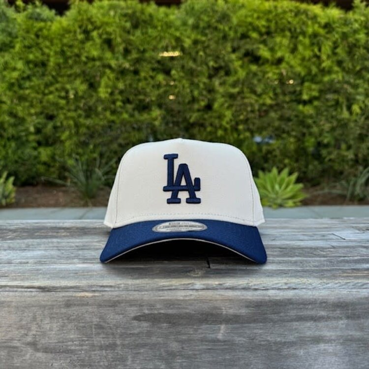 New Era LA Dodgers Stone/Dark Blue 940 A-Frame