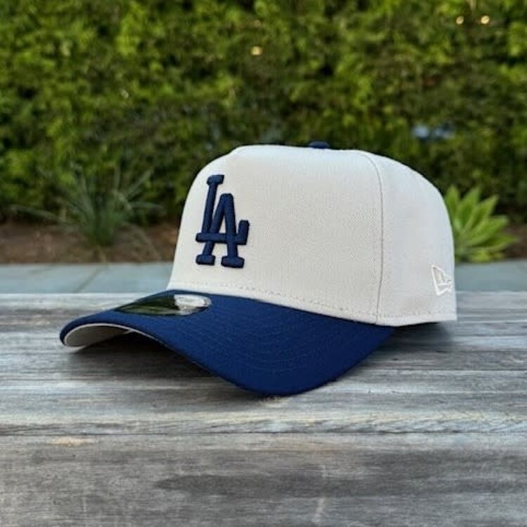 New Era LA Dodgers Stone/Dark Blue 940 A-Frame