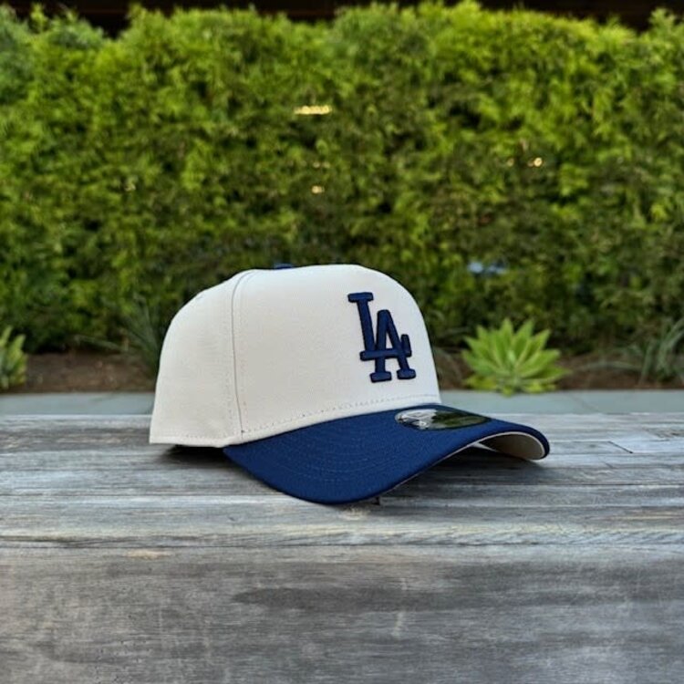 New Era LA Dodgers Stone/Dark Blue 940 A-Frame