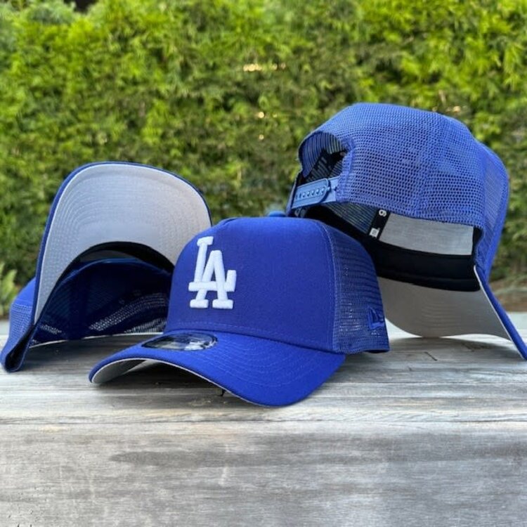 New Era LA Dodgers Royal Trucker Mesh 940 A-Frame