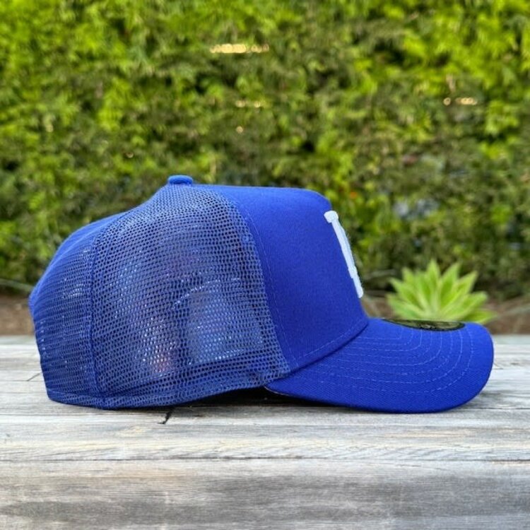 New Era LA Dodgers Royal Trucker Mesh 940 A-Frame