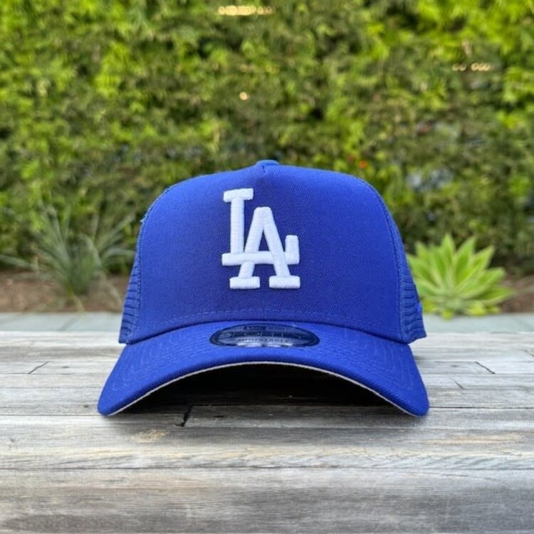 New Era LA Dodgers Royal Trucker Mesh 940 A-Frame