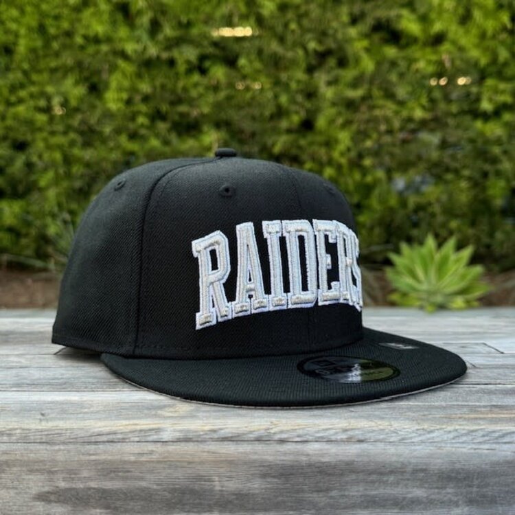 New Era Raiders Art Shell Arch Black 950