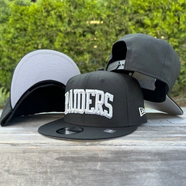 New Era Raiders Art Shell Arch Black 950