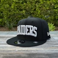 New Era Raiders Art Shell Arch Black 950