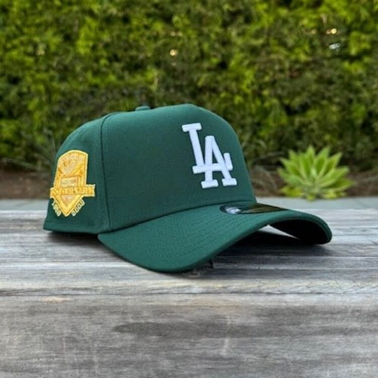 New Era LA Dodgers Dark Green 50th Anniversary GUV 940 A-Frame