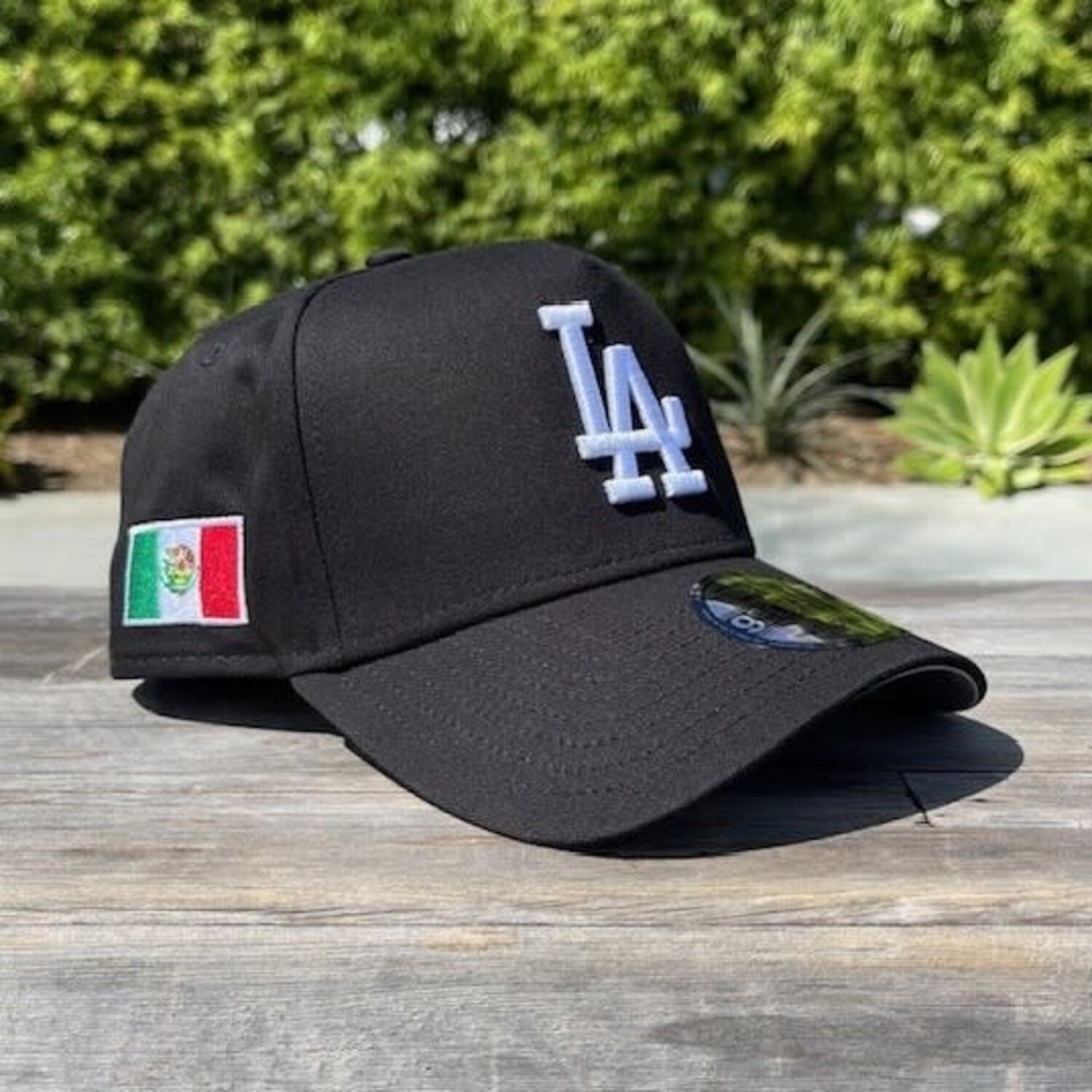 LA Black Mexico Flag 940 A-Frame Snapback - The Locker Room of Downey
