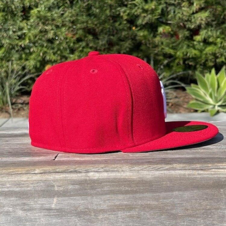 New Era Yankees Red White Gray UV