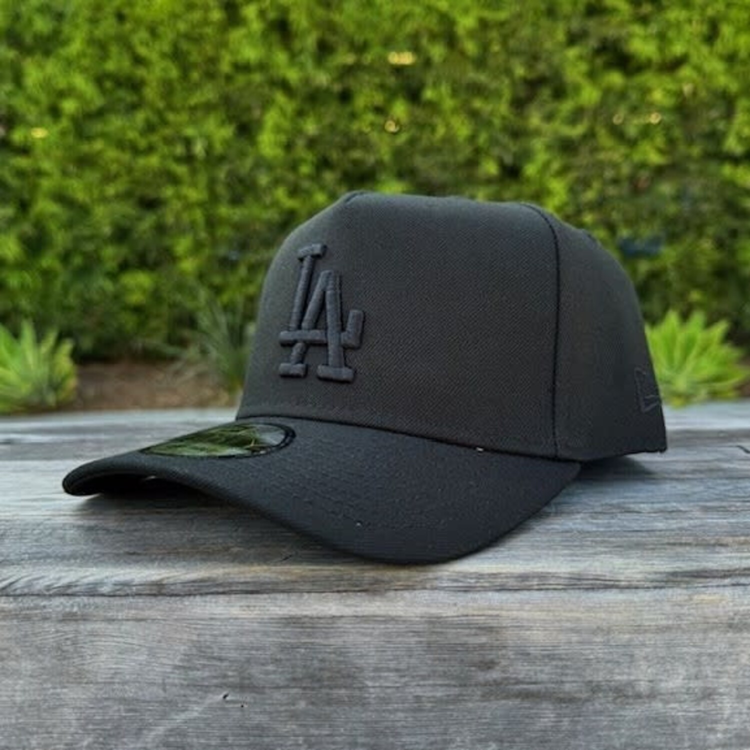 LA Dodgers Black Black 940 A-Frame Snapback - The Locker Room of