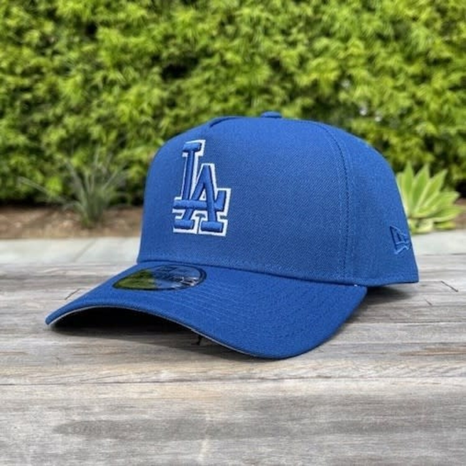 LA Indigo White Outline 940 AF Snapback - The Locker Room of Downey