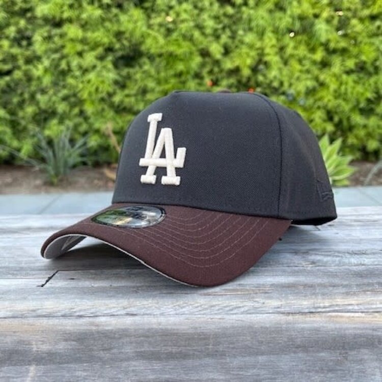 New Era LA Dodgers Black/Brown Ivory 940 A-Frame