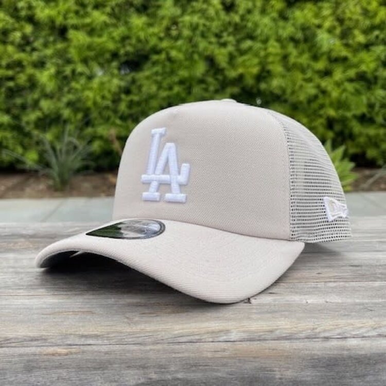 New Era LA Stone Foam Front Trucker Mesh 940  A-Frame