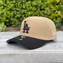 New Era LA Dodgers Khaki/Black 940 A-Frame
