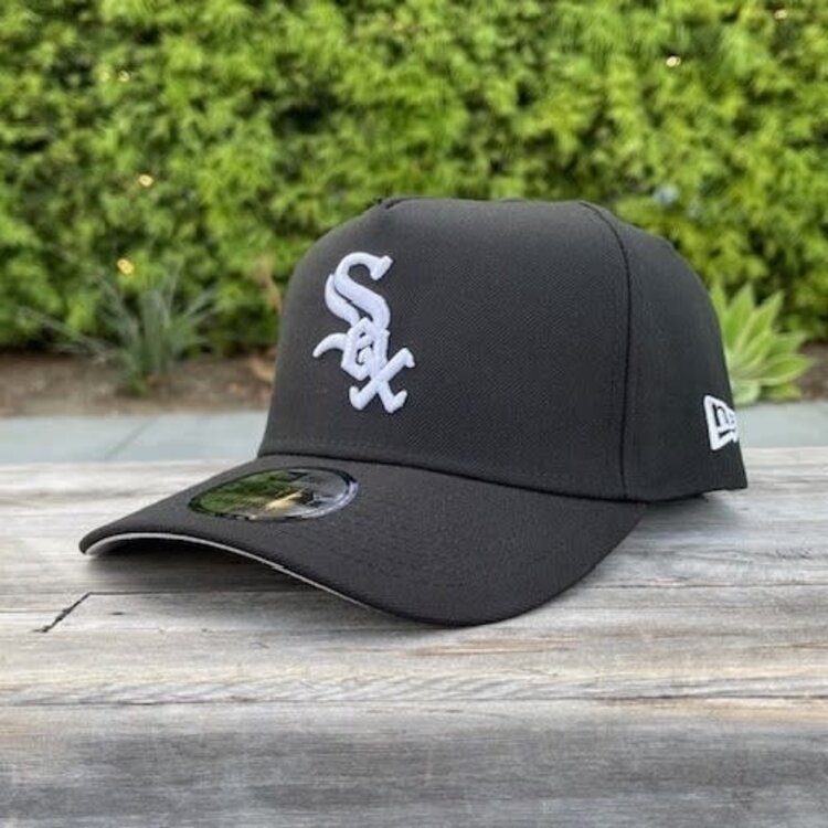New Era White Sox Black White 940 A-Frame