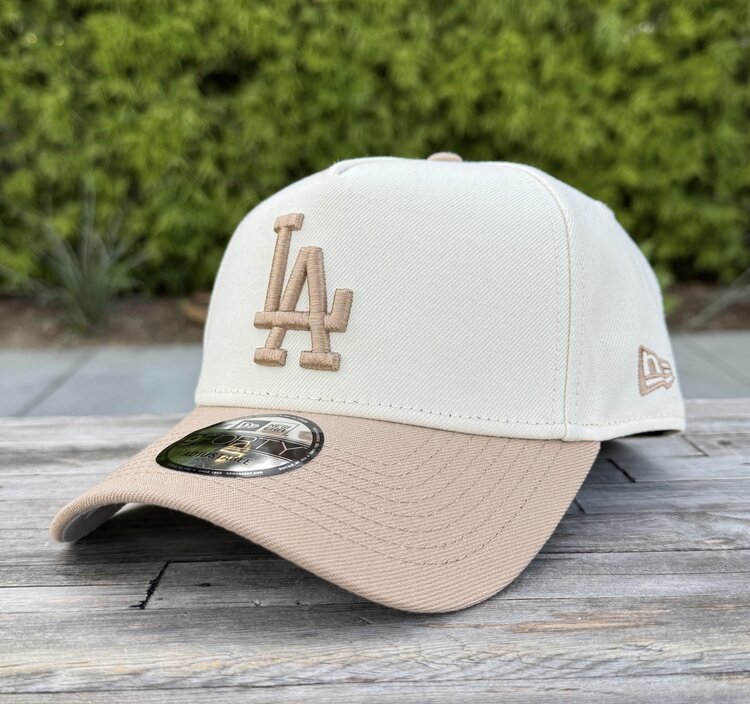 New Era LA Ivory/Light Khaki 940 A-Frame