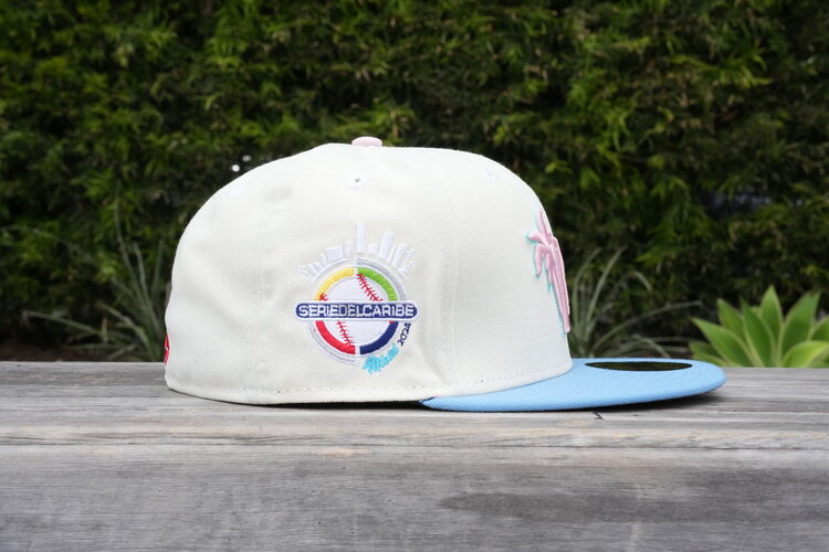 New Era Mexico 2024 Serie del Caribe Ivory/Sky Blue Alt