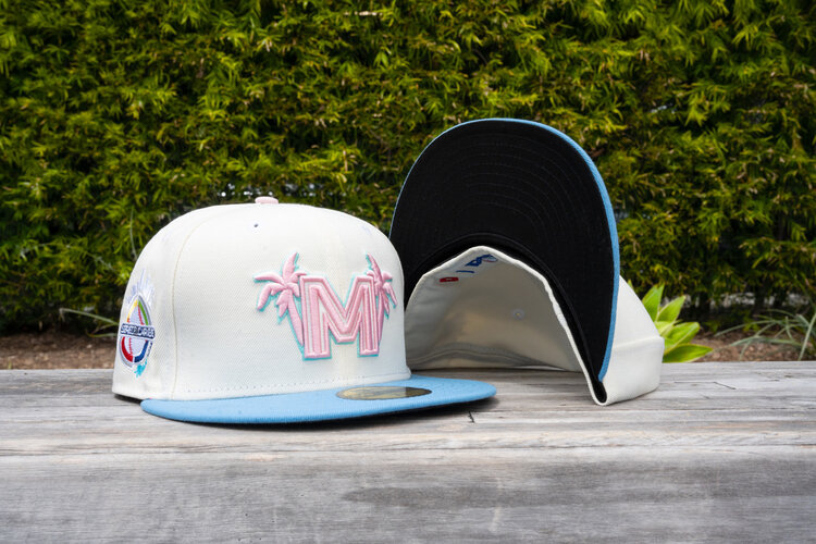 New Era Mexico 2024 Serie del Caribe Ivory/Sky Blue Alt