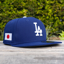 New Era LA Dodgers Royal Japan Flag SP Fitted