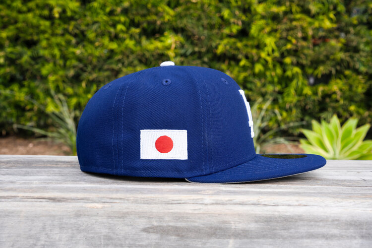 New Era LA Dodgers Royal Japan Flag SP Fitted
