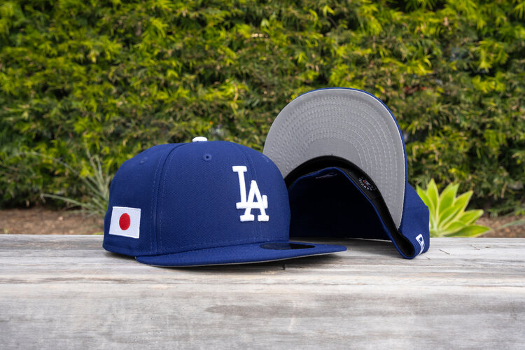 New Era LA Dodgers Royal Japan Flag SP Fitted