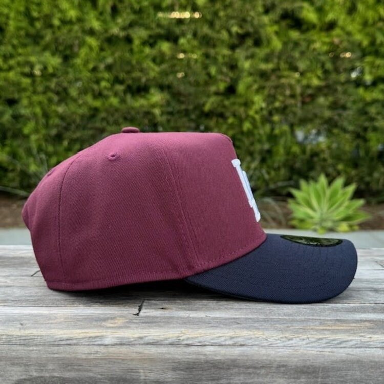 New Era LA Maroon/Navy 940 A-Frame