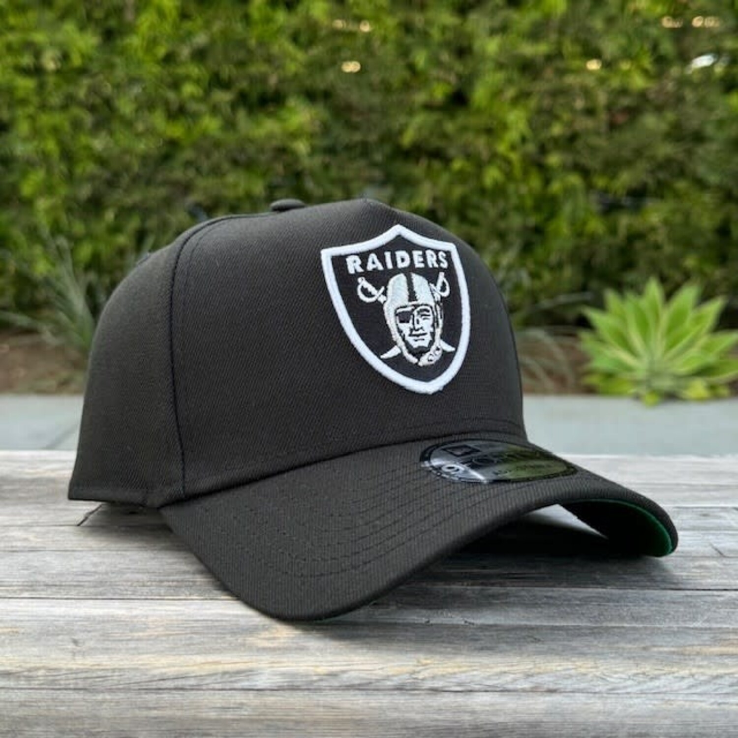 Raiders Black Team 940 A-Frame Snapback - The Locker Room of Downey