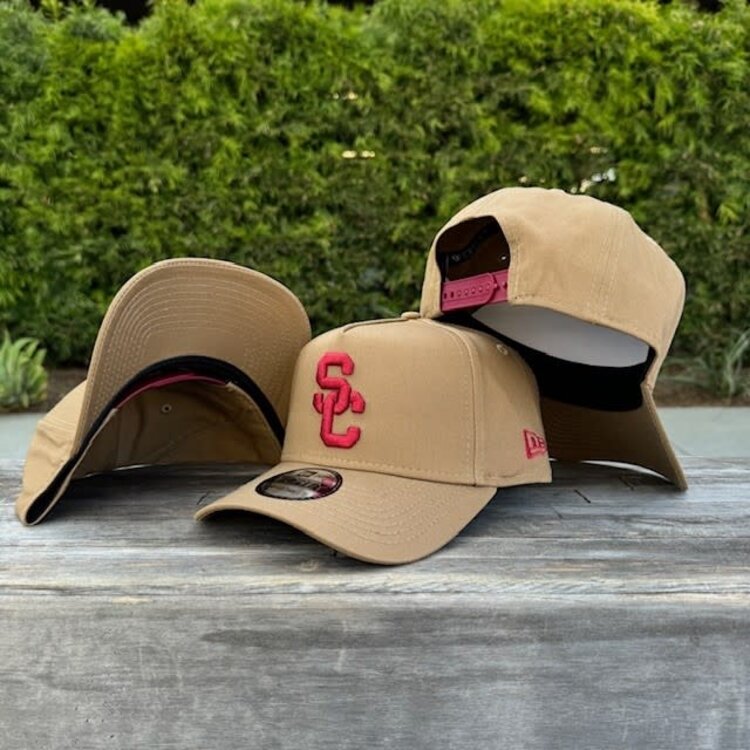 New Era USC Khaki Cardinal 940 A-Frame