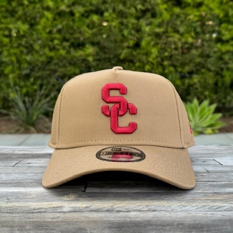 New Era USC Khaki Cardinal 940 A-Frame