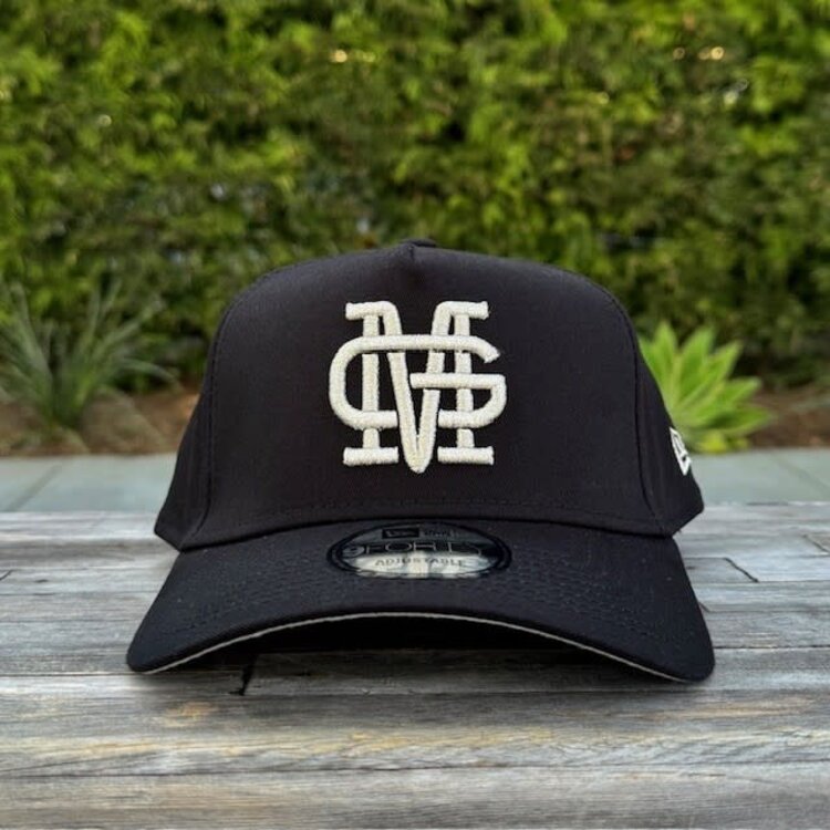 New Era Mariachis Black Silver 940 A-Frame