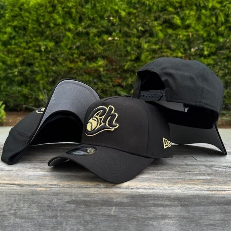 New Era Charros Black Gold 940 A-Frame