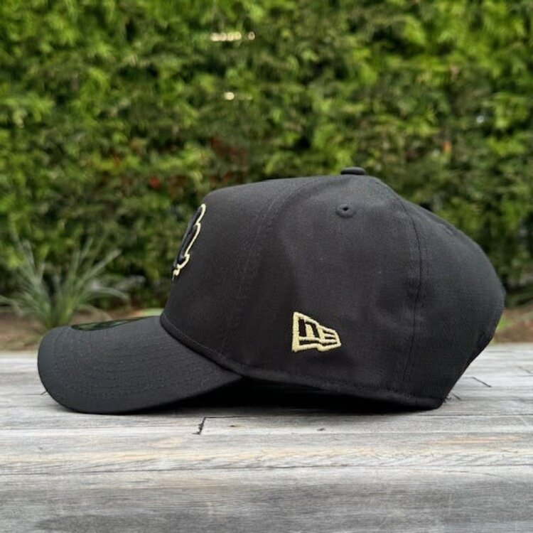 New Era Charros Black Gold 940 A-Frame