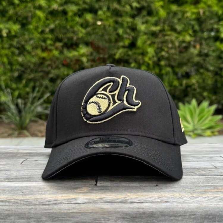 New Era Charros Black Gold 940 A-Frame