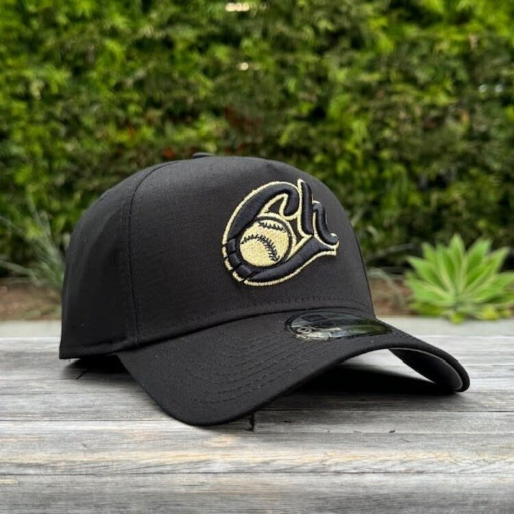 New Era Charros Black Gold 940 A-Frame
