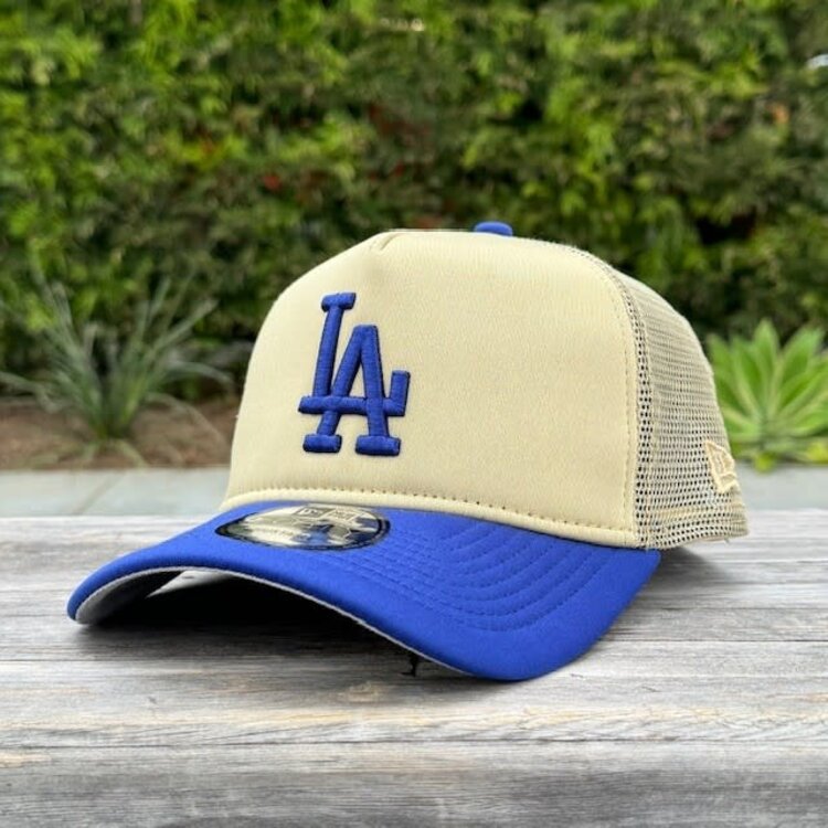 New Era LA Cream/Royal Trucker Mesh 940 A-Frame