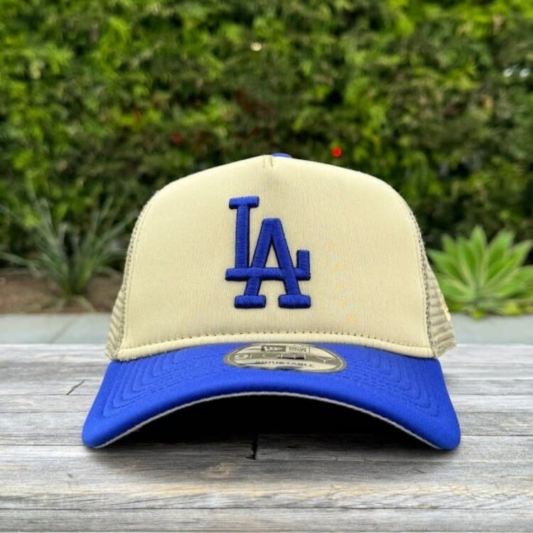 New Era LA Cream/Royal Trucker Mesh 940 A-Frame