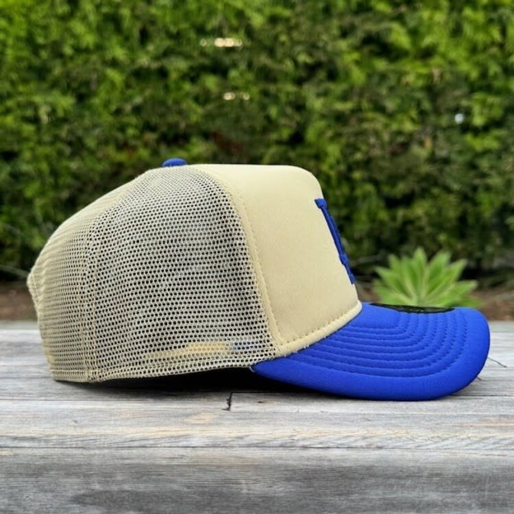 New Era LA Cream/Royal Trucker Mesh 940 A-Frame