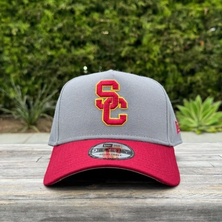 New Era USC Gray/Cardinal 940 A-Frame