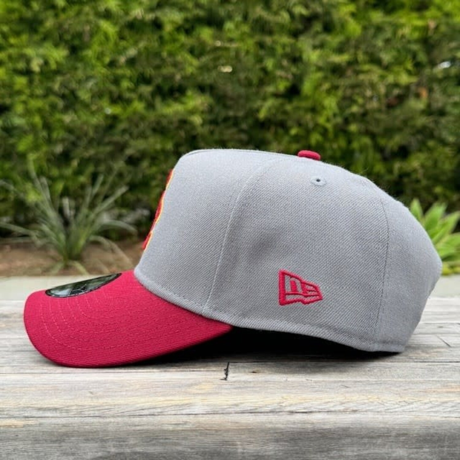 USC Gray/Cardinal 940 A-Frame Snapback - The Locker Room of Downey