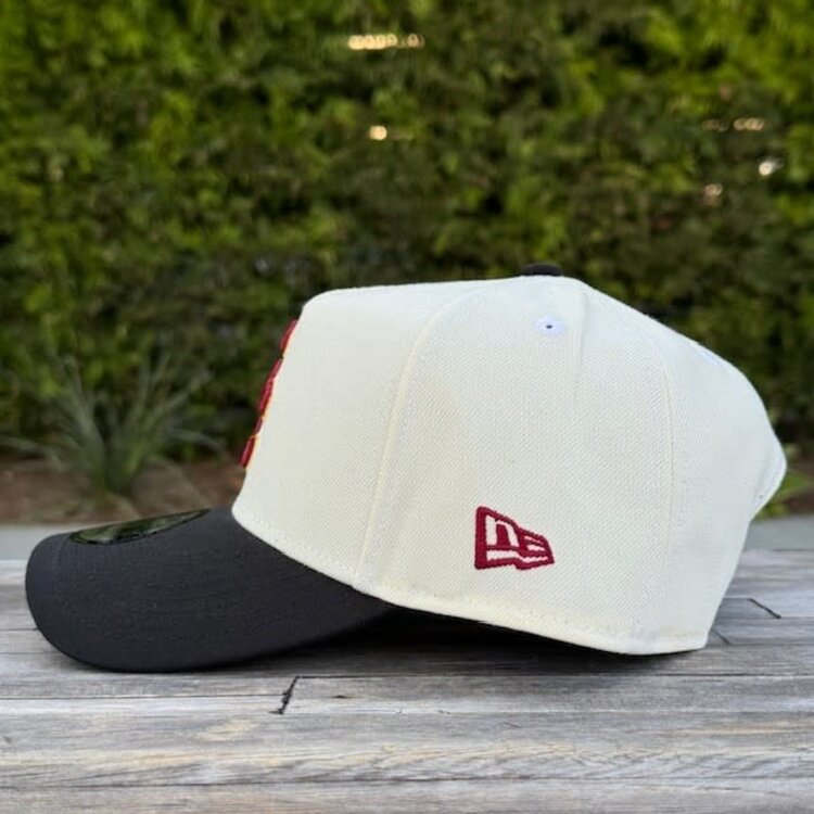 New Era USC Trojans Interlock Ivory/Black 940 A-Frame