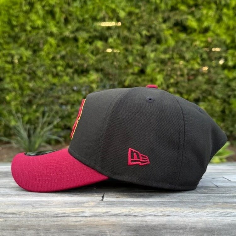 New Era USC Alt Black/ Cardinal 940 A-Frame