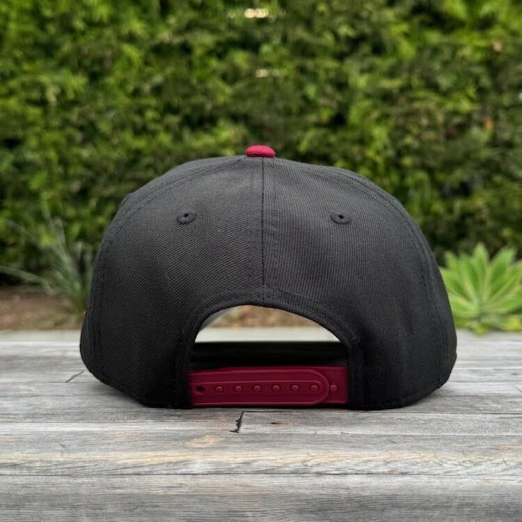 New Era USC Interlock Black /Cardinal  940  A-Frame