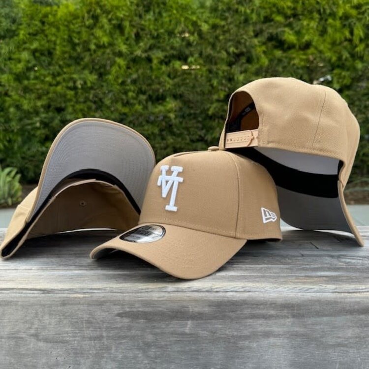 New Era LA Upside Down Khaki 940 A-Frame