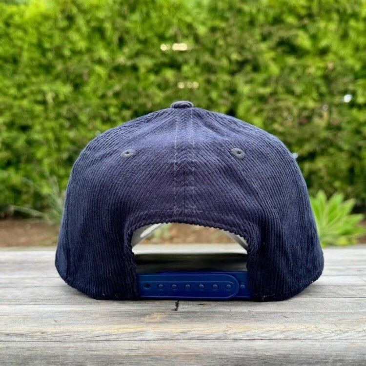 New Era LA Dodgers Navy Corduroy 940 A-Frame