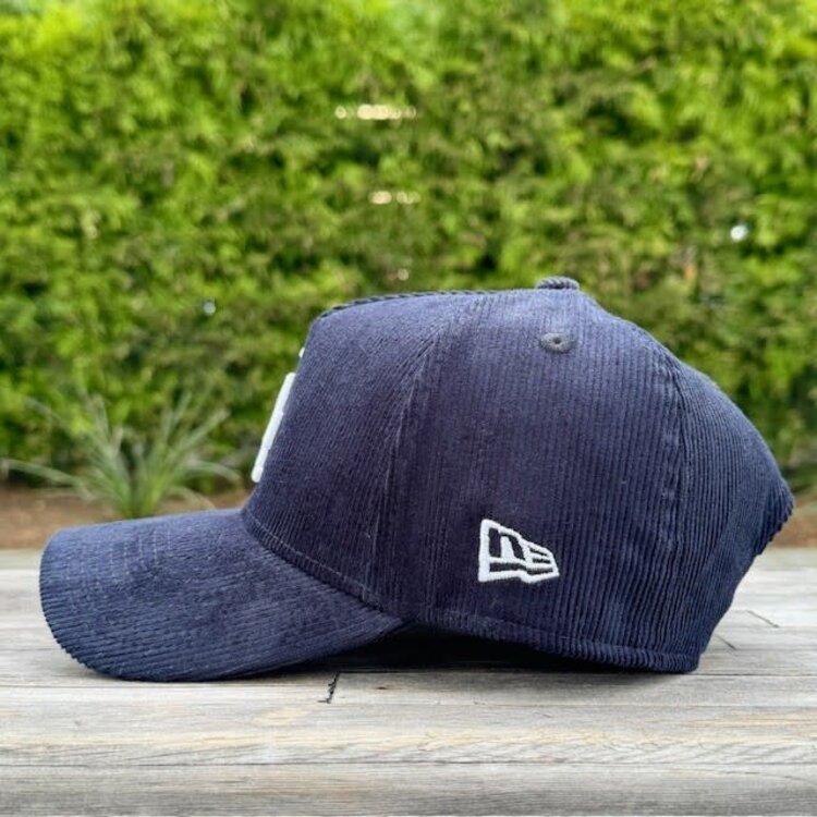 New Era LA Dodgers Navy Corduroy 940 A-Frame