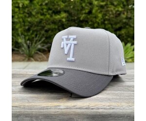 LA Upside Down 2Tone Gray 940AF Snapback - The Locker Room of Downey