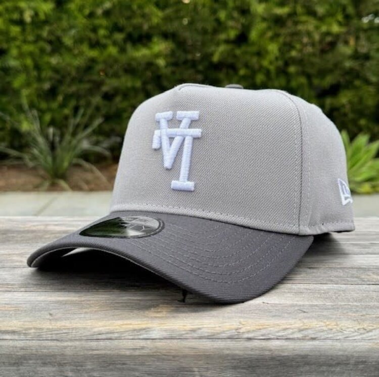 New Era LA Upside Down 2Tone Gray 940  A-Frame